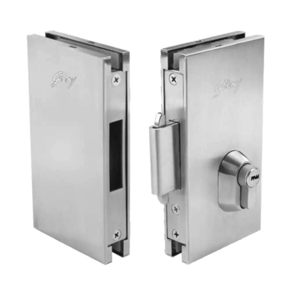 Godrej Glass Door Lock-06 (D/B) Glass To Glass