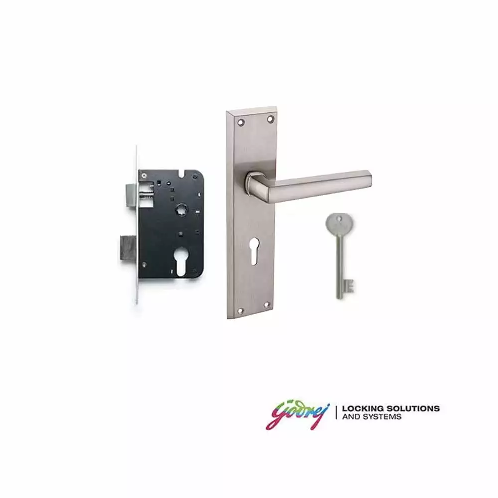 Godrej 8084 Victoria Door Handleset With 6 Lever Mortise Lock