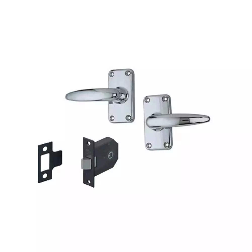 Godrej 9155 Handle on Plate Door Handleset With Keyless Latch