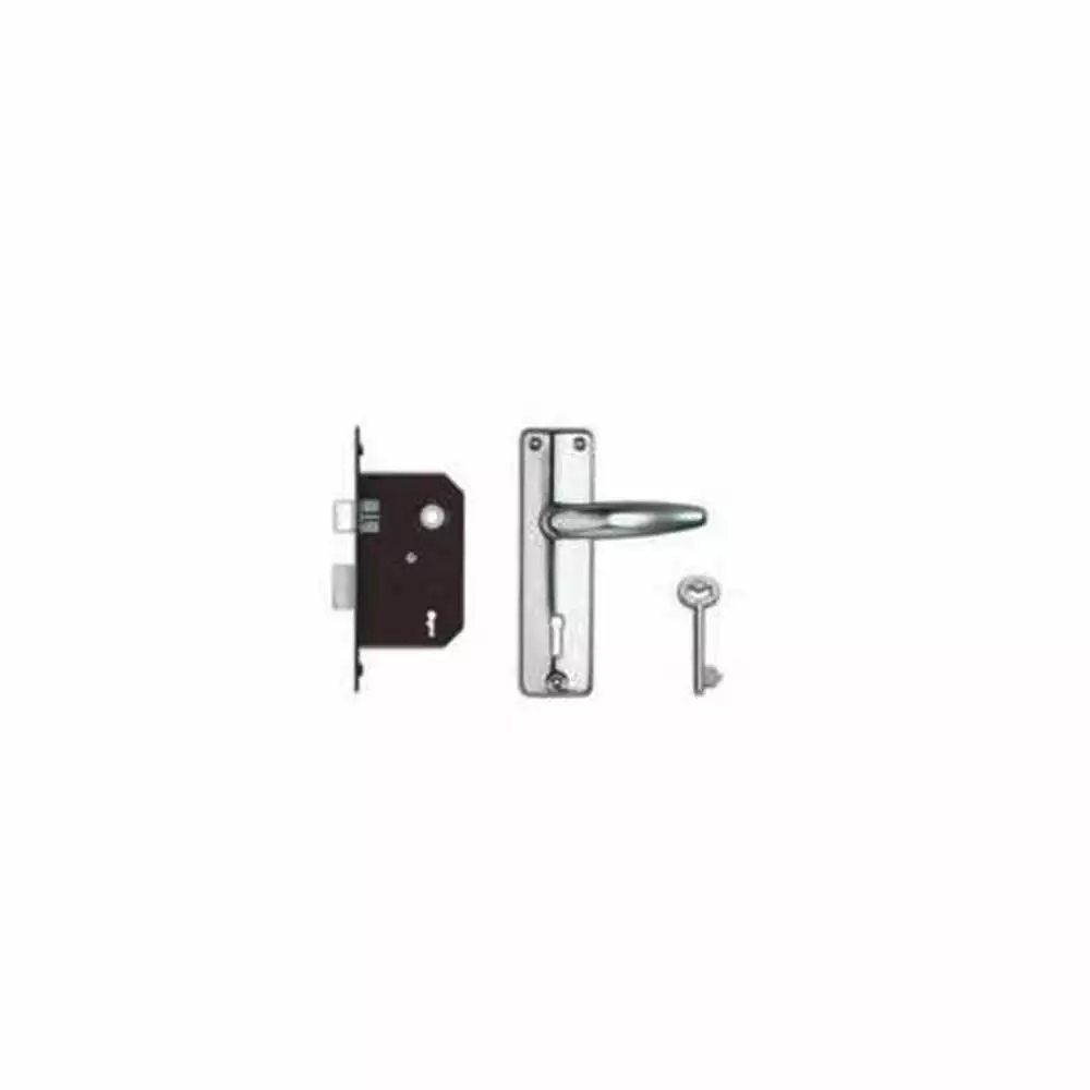 Godrej 9157 KY Handle on Plate Door Handleset With 2 Lever