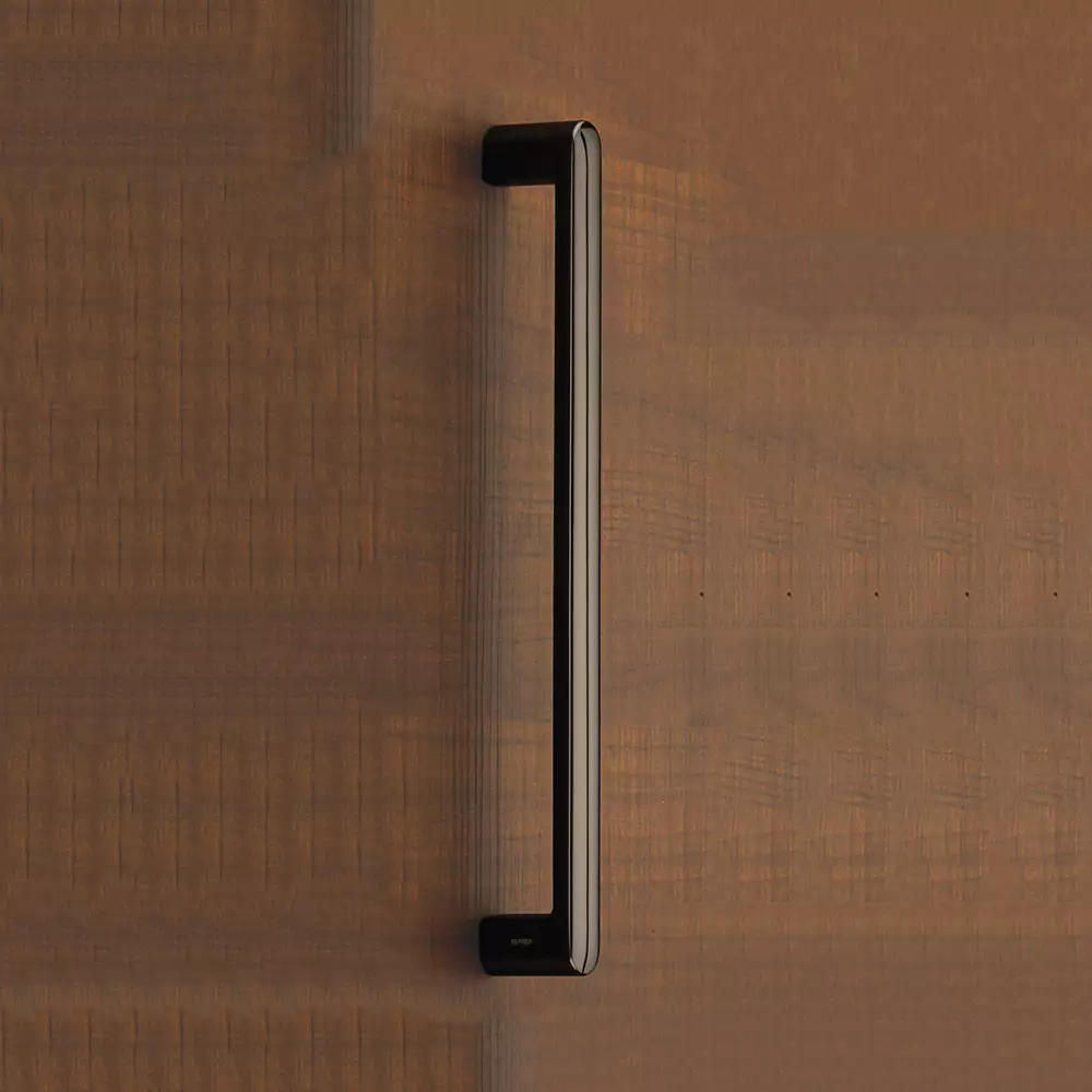 Main Door Handle M-148 - Black Nickel 300mm - Vittoria