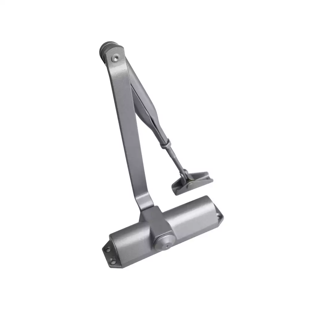 Ozone Silver Scissor Arm Overhead Door Closer - EN 1/2 (NSK-580-11)