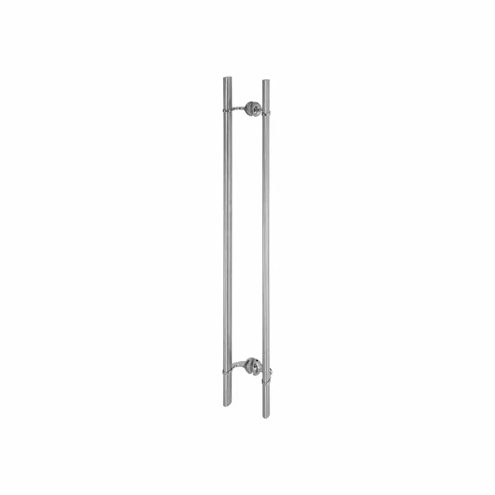 Ozone OGH-664 20x40x1200 mm H-Type Glass Door Handle - Stainless Steel Finish