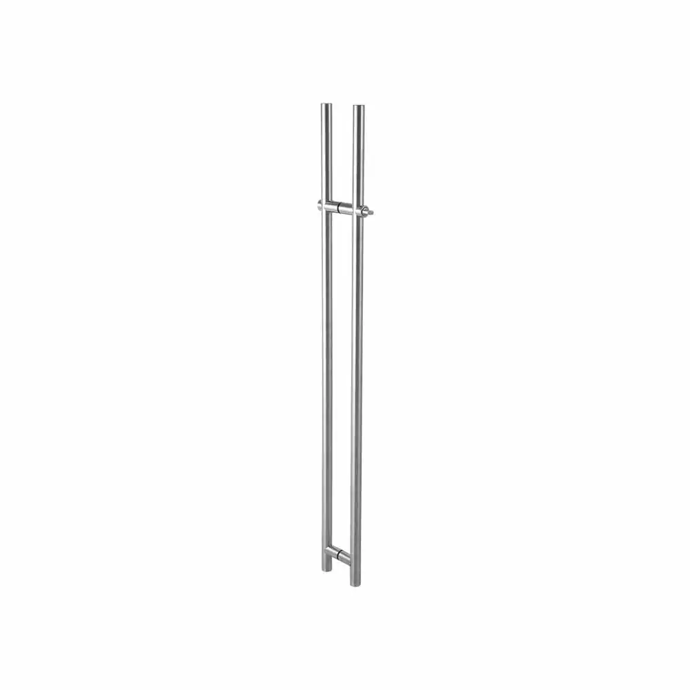 Ozone OGHL-55 35x1500 mm Glass Door Pull Handle With Locking Function - Satin Stainless Steel