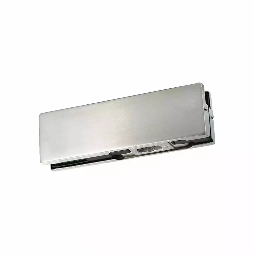 Ozone OPF-3 Bottom Patch For Glass Doors  - Satin Stainless Steel