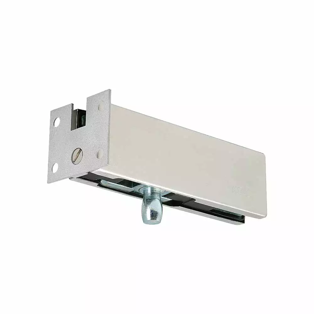 Ozone OPF-4 Wall Mounted Over Panel Patch With Pivot For Glass Doors - Satin Stainless Steel