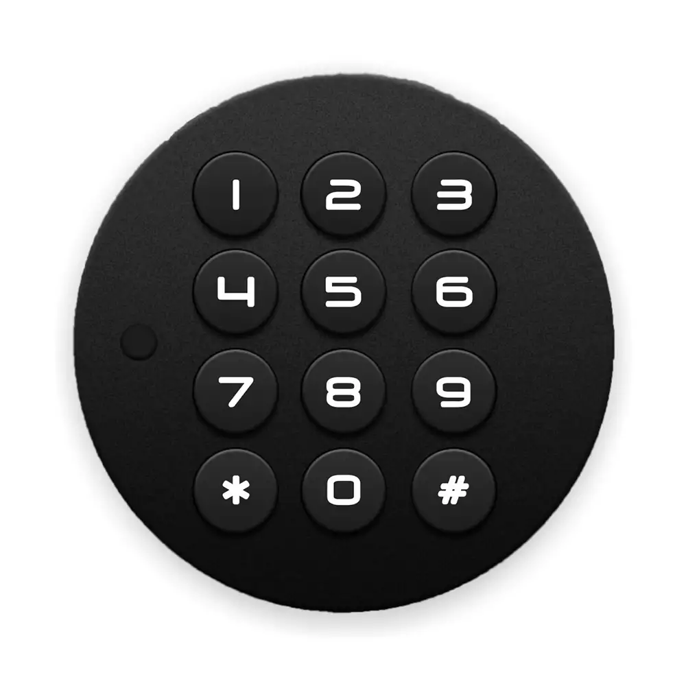 Ozone OZFL-88 P Smart Drawer Lock For Wooden Drawer With Pin Code Access, Black (1 Year Warranty)