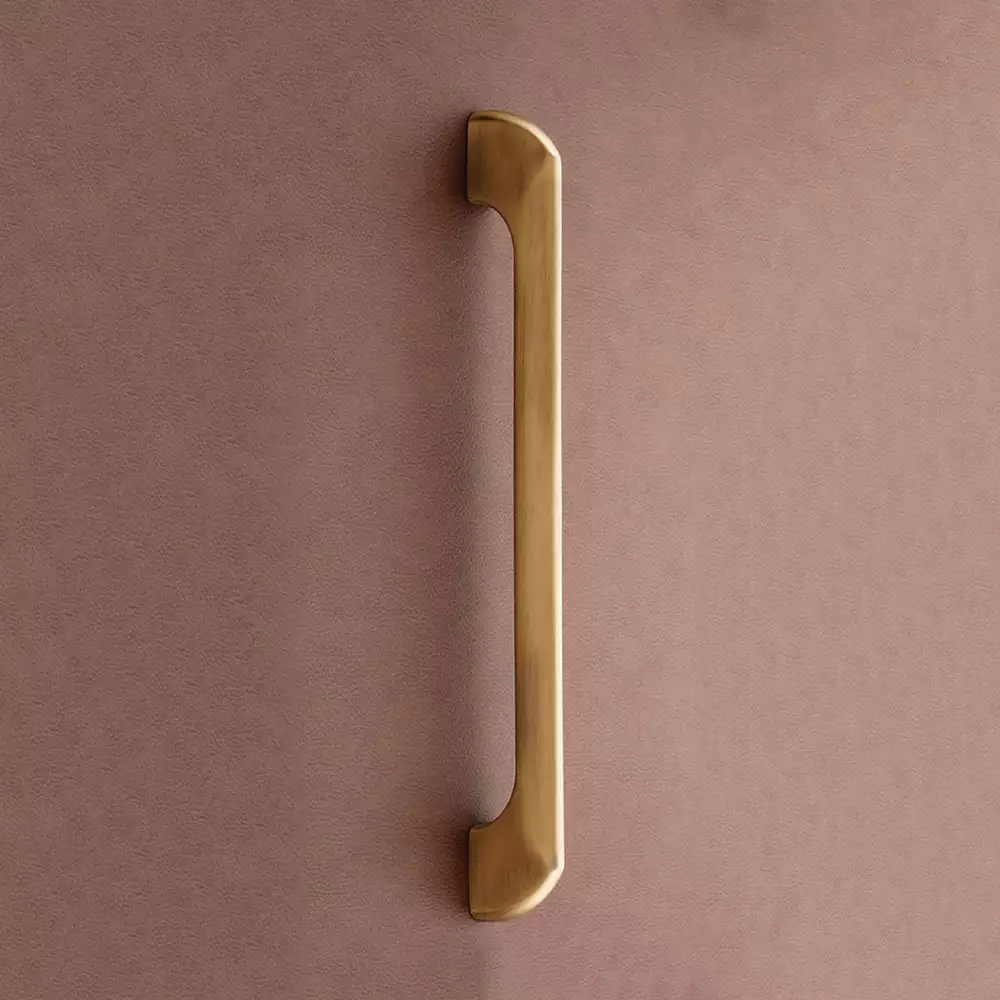 Main Door Handle V-101 - Antique Brass 300mm - Vittoria
