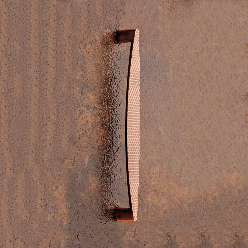 Main Door Handle V-104 - Antique Copper 300mm - Vittoria