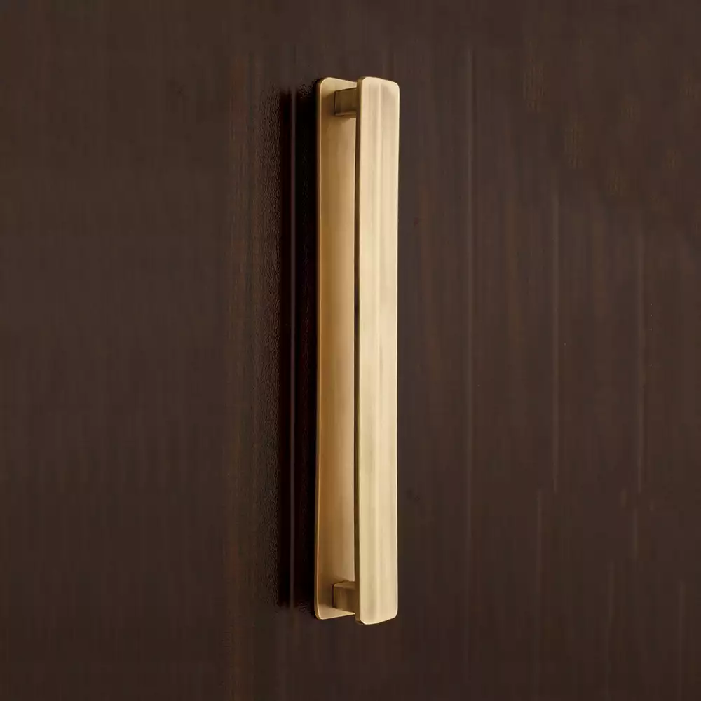 Main Door Handle V-115 - Antique Brass 300mm - Vittoria