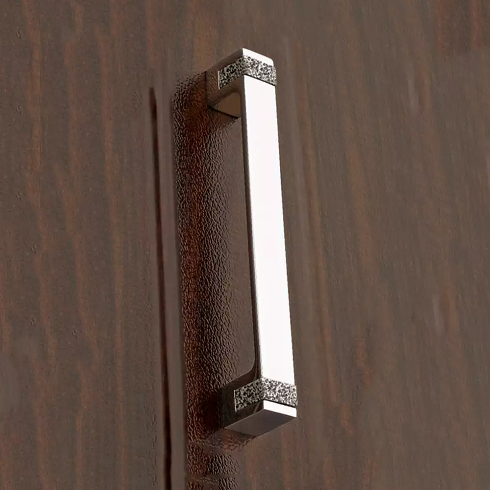Main Door Handle V-119 - Chrome Plating/Marble 300mm - Vittoria
