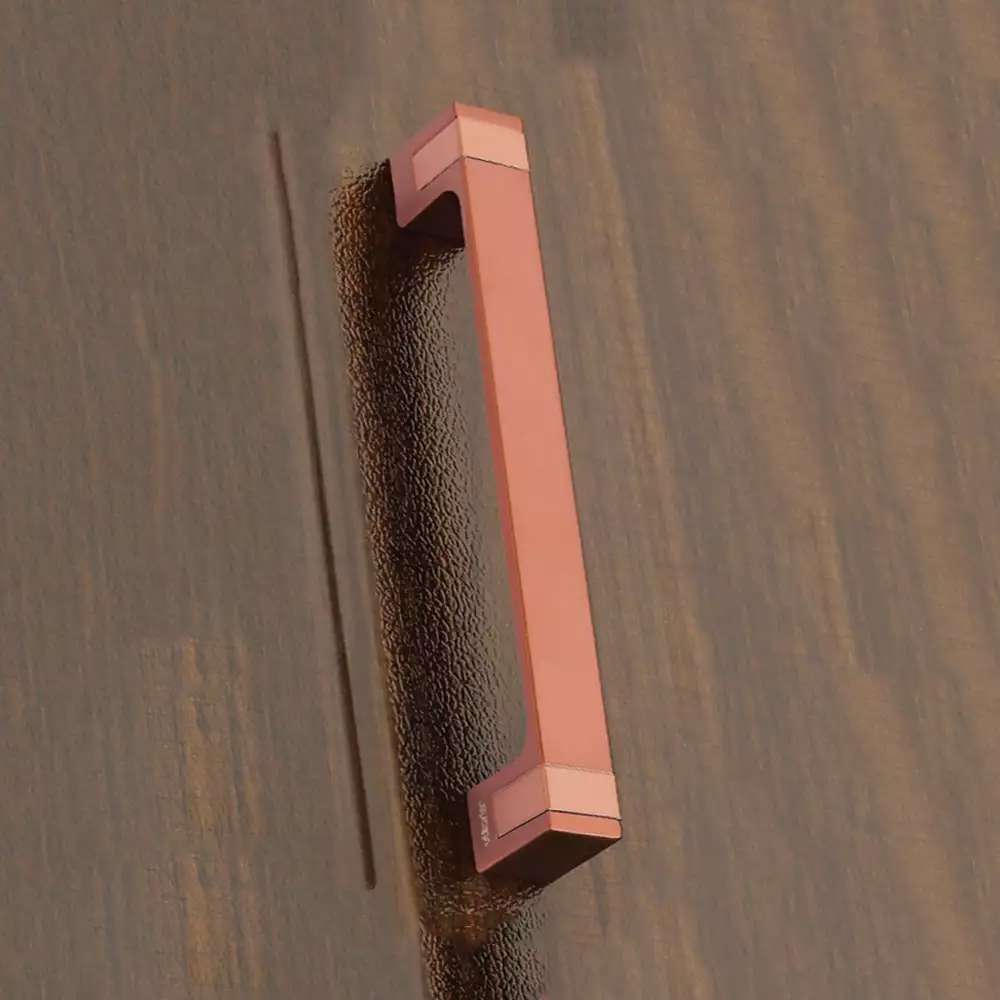 Main Door Handle V-119 - Rose Gold Matt/RG 300mm - Vittoria