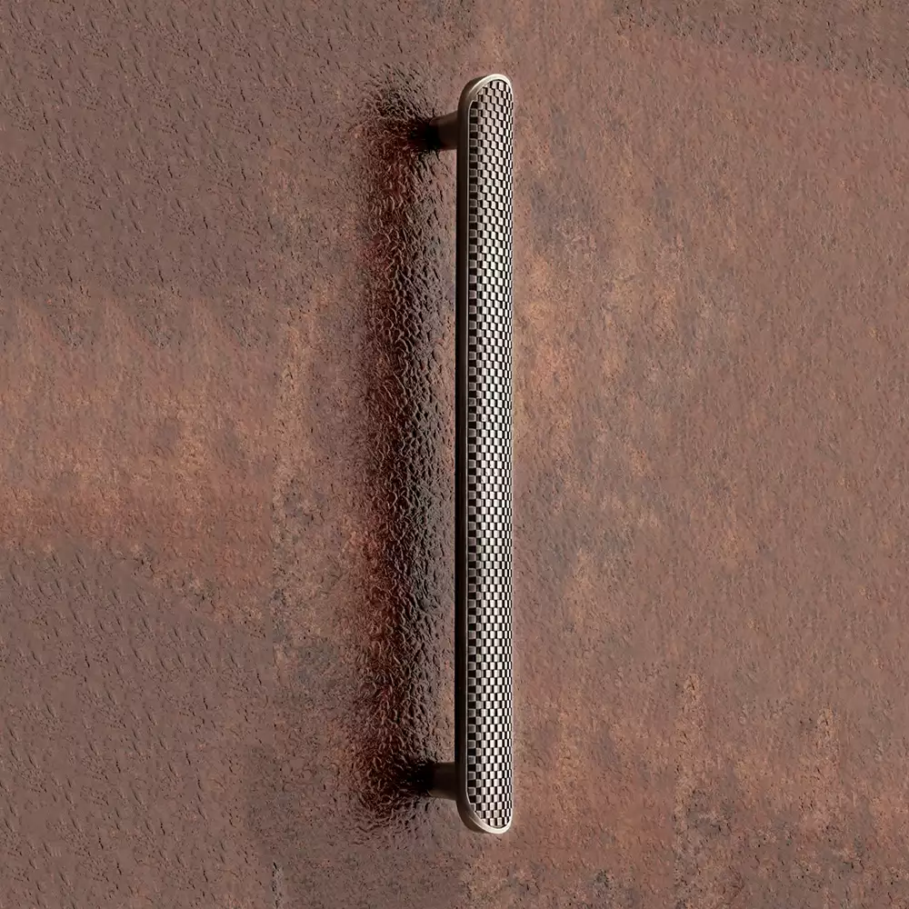 Main Door Handle V-120 - Antique Silver 300mm - Vittoria