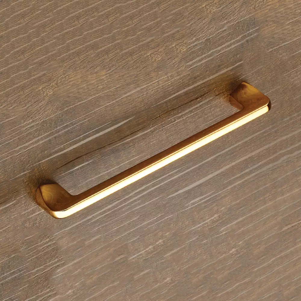 Vittoria V-137 Zinc Regular Drawer Handles, 160 mm - Gold