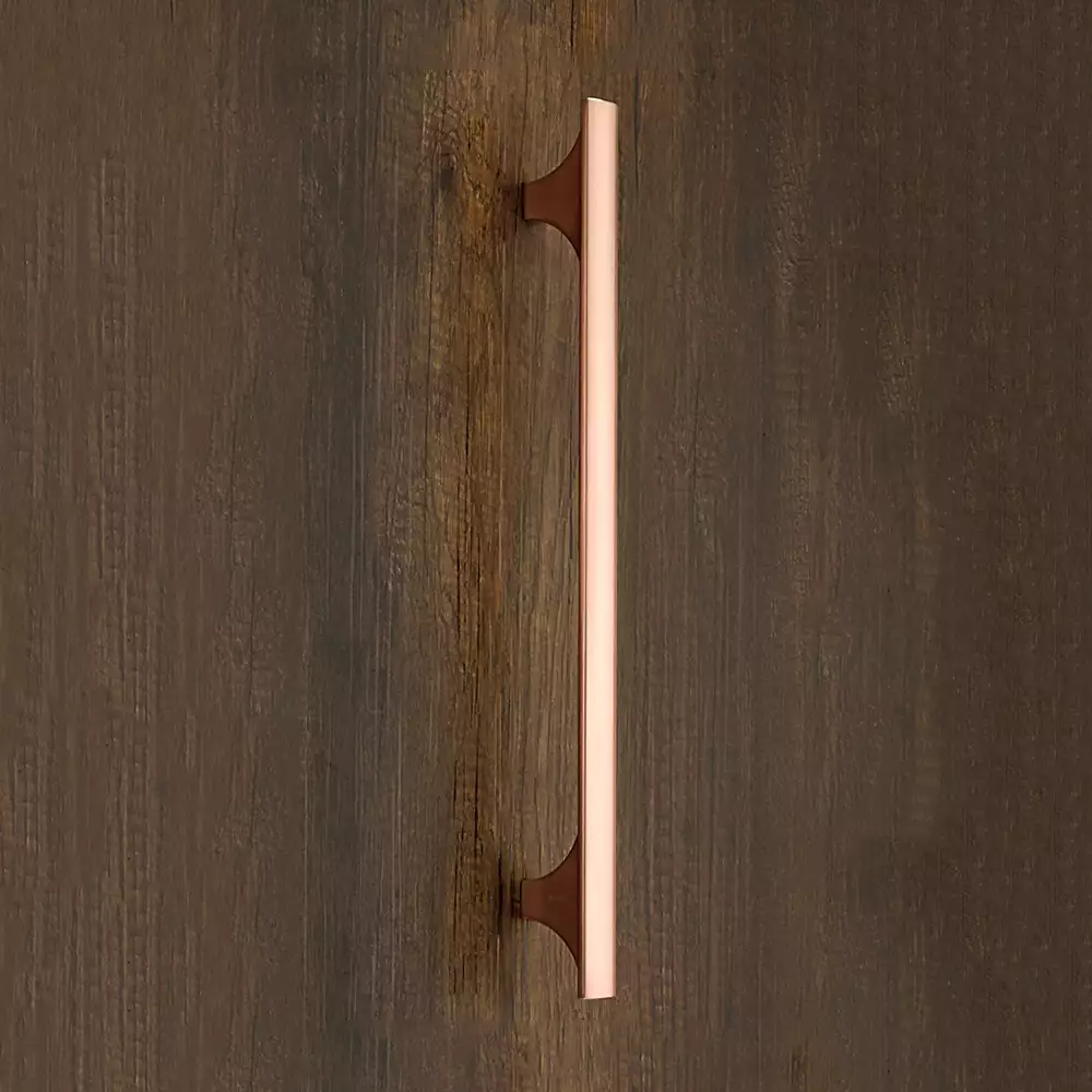 Main Door Handle V-138 - Rose Gold 300mm - Vittoria