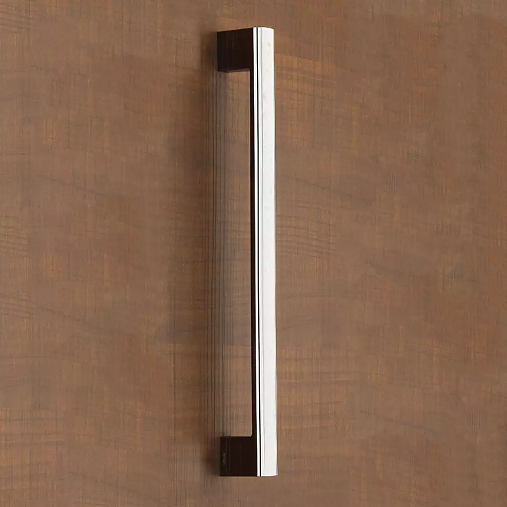 Main Door Handle V-139 - Chrome Plating/White Marble 300mm - Vittoria