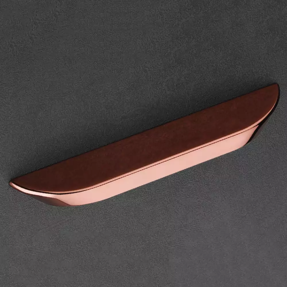 Vittoria V-108 Zinc Regular Drawer Handle, 96 mm - Rose Gold