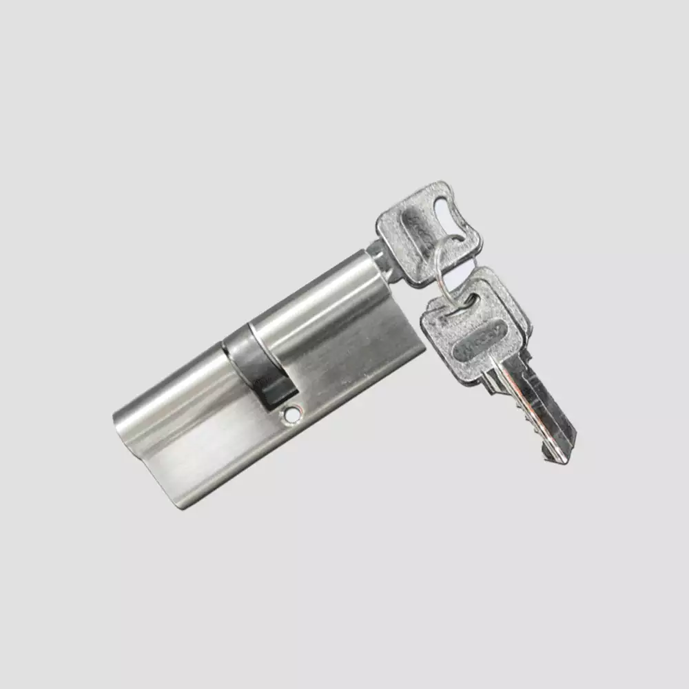 Cylinder BSK 40-40, 3 Regular Keys for uPVC Casement Series - McCoy BSK4040 - McCoy 8M