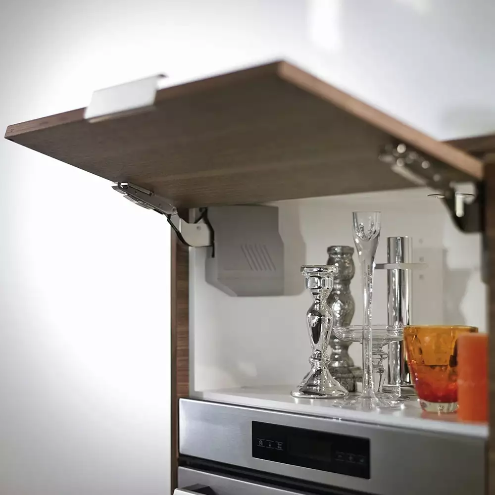 Blum Aventos HK-S Grey Standard Lift System For Wooden and Wide Aluminium Power Factor 960 - 2215 (600 mm)  