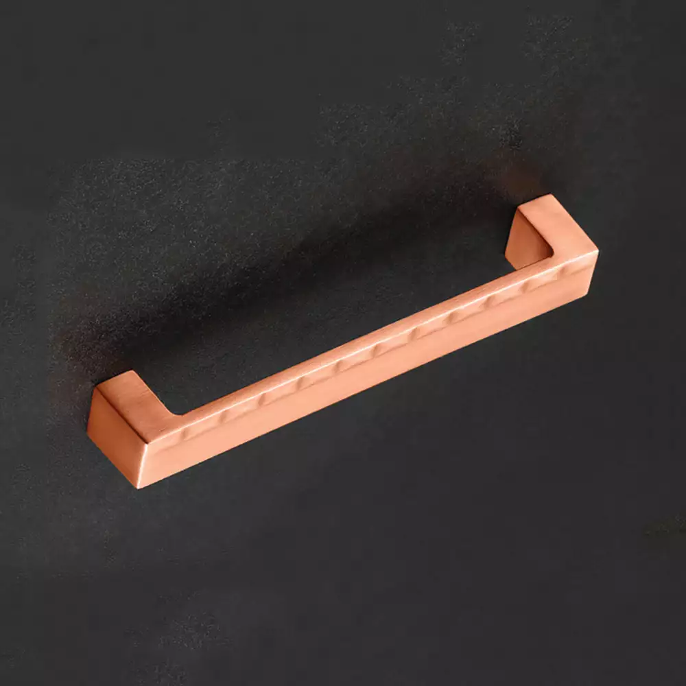 Vittoria V-117 Zinc Regular Drawer Handles, 224 mm - Antique Copper