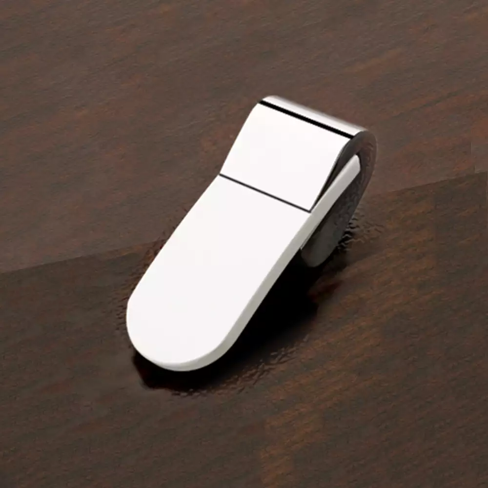 V-127 Drawer Knob  Chrome Plating - White - Vittoria