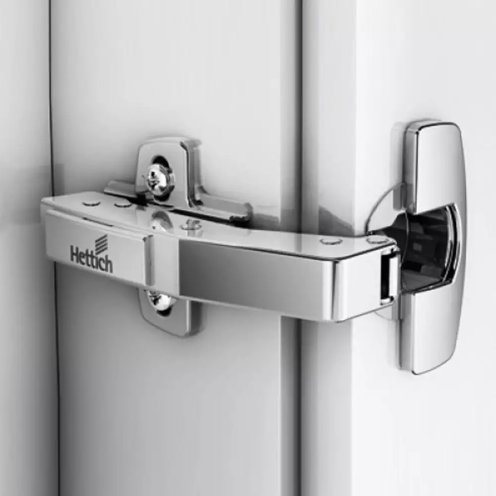 Hettich Sensys 8639i TH52 Concealed Hinge for  90° Face Angle Application W90 - Base 4 (Crank 4) with Mounting Plate