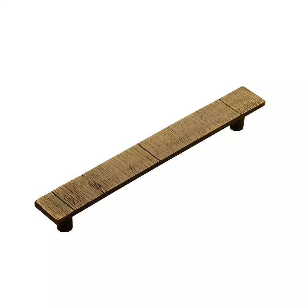 KAKAL Brothers Woody 6 inch Brass Drawer Handle With Antique Finish