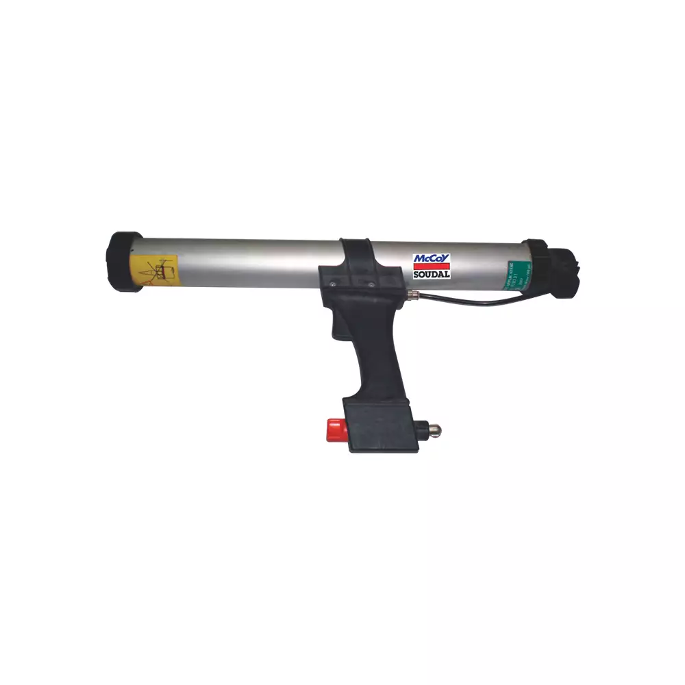Mccoy Soudal Airflow 3 Pneumatic Dispensing Gun - (Black & Grey)