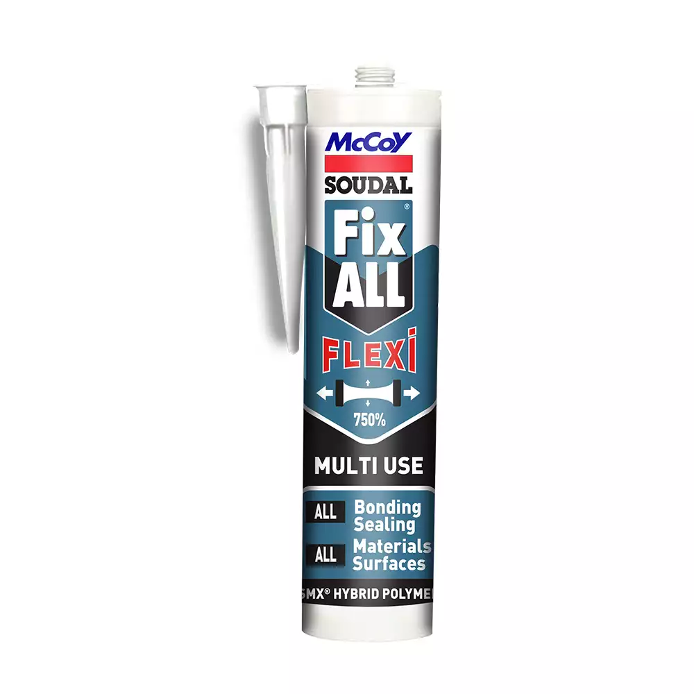 McCoy Soudal Fix All Flexi White (425gm) Hybrid Sealant