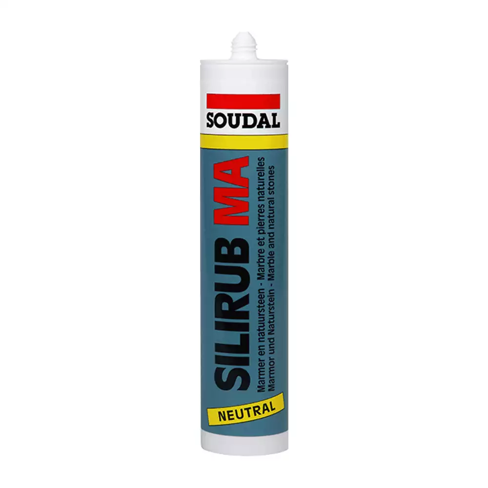 McCoy Soudal Silirub MA Transparent (310ml) Silicone Sealant