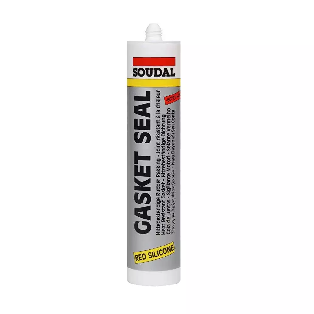 McCoy Soudal Gasketseal Red Acetoxy Silicone Sealant (310 ml) 