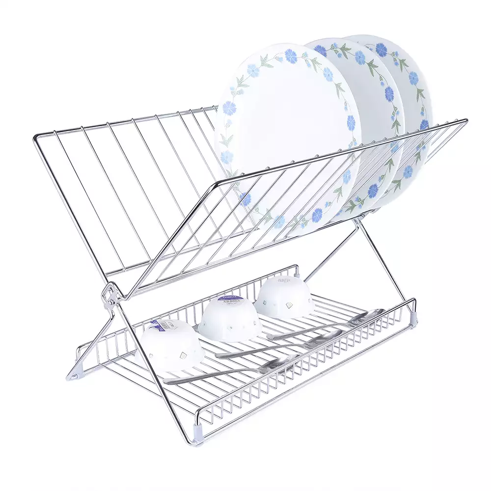 Hettich Cargo Portable Stainless Steel Dish Drainer Without PVC Tray