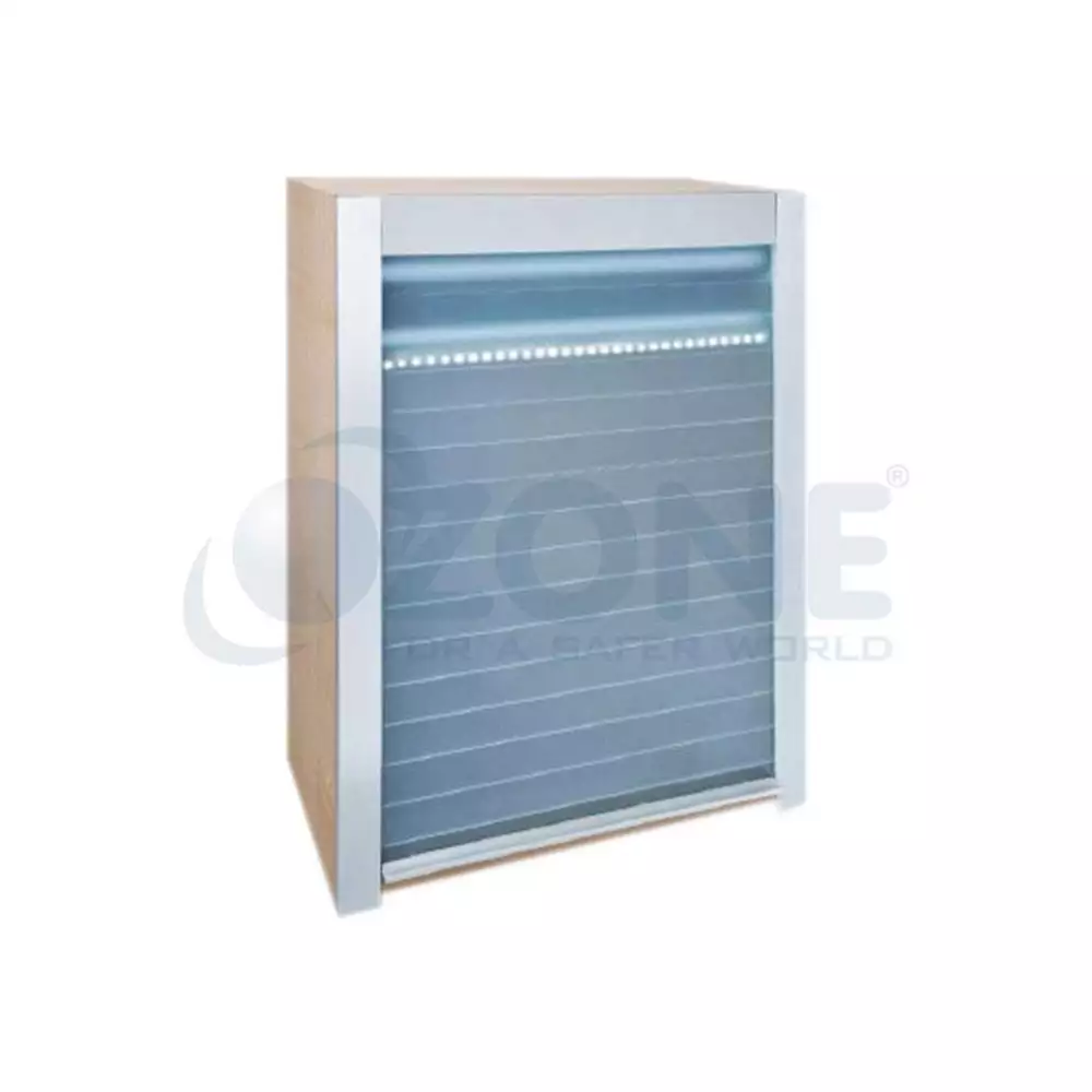 Ozone Roller Glass Shutter - White, (600X1400) mm