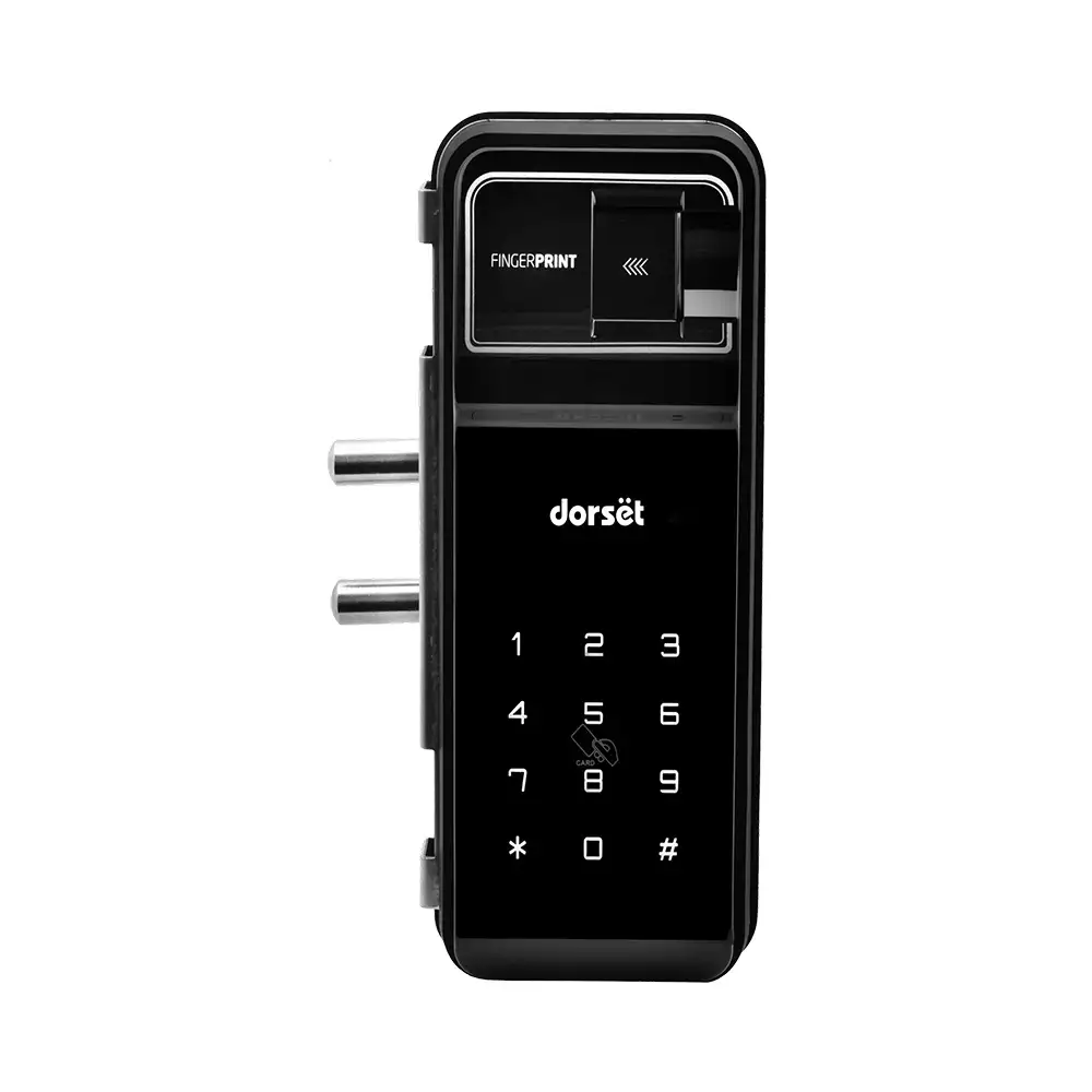 Dorset DG 705 GM(R) Rim Smart Door Lock for Home With Fingerprint, Pin Code & RFID (Graphite Matt)