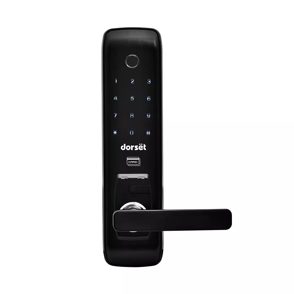 Dorset DG 801 IGM Mortise Smart Door Lock for Home With Fingerprint, Pin Code, RFID & Key Access (Graphite Matt)