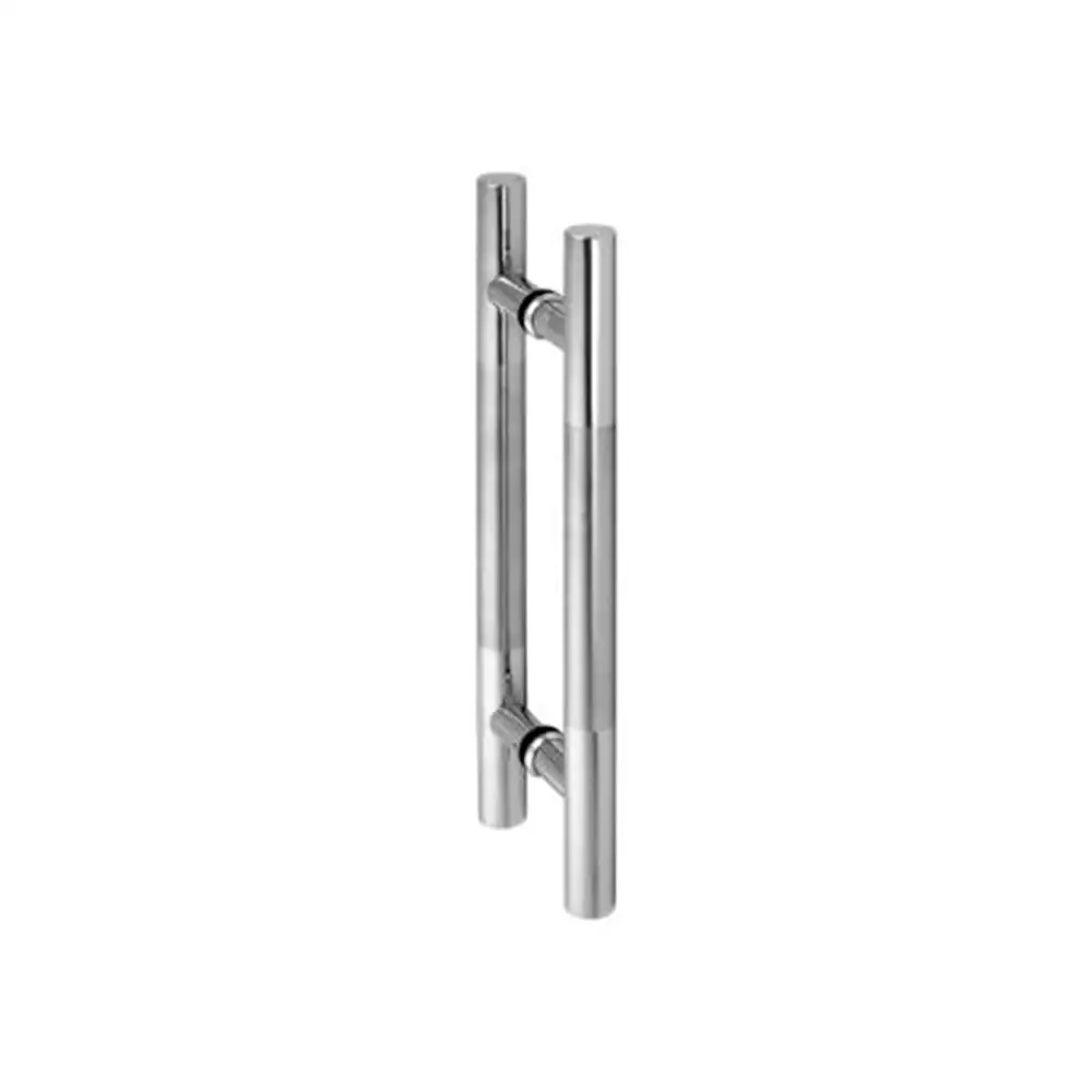 Ozone OGH-55-E 19x305 mm H-Type Glass Door Handle - Satin Stainless Steel Finish