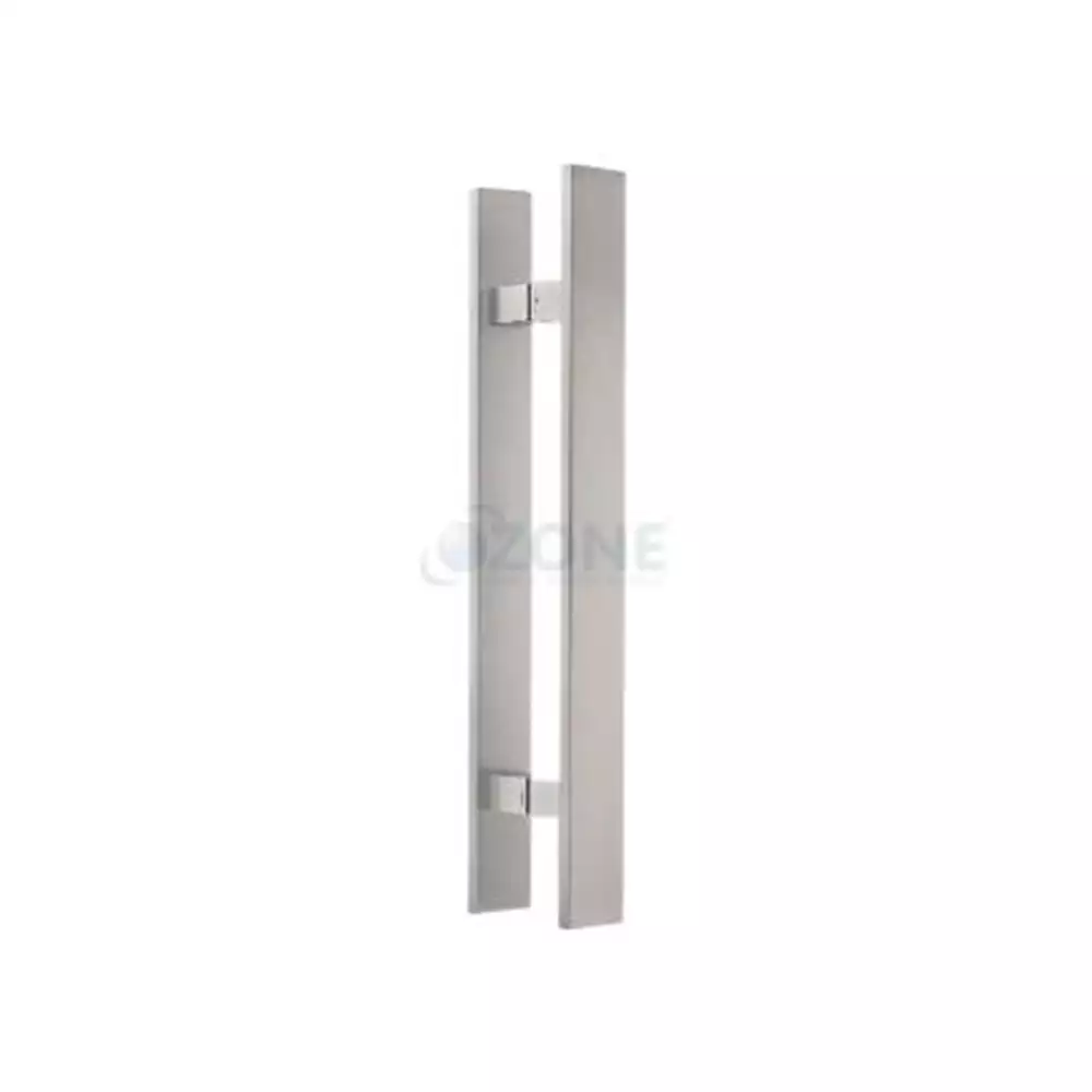 Ozone OGH-552-ED 40x10x600 mm H-Type Glass Door Handle - Stainless Steel Finish