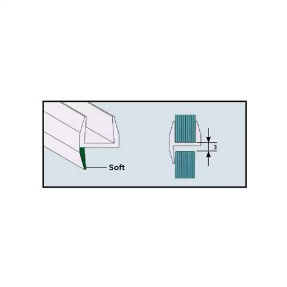 Ozone Central 180° Weather Seal (Soft), 8 MM