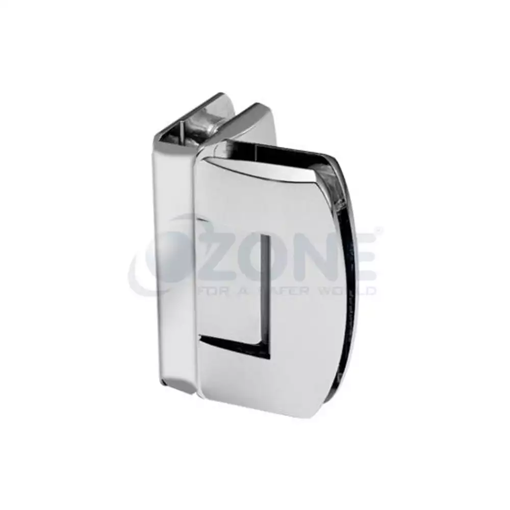 Ozone Edge Series Glass to Glass Hinge 90°, Chrome Polish