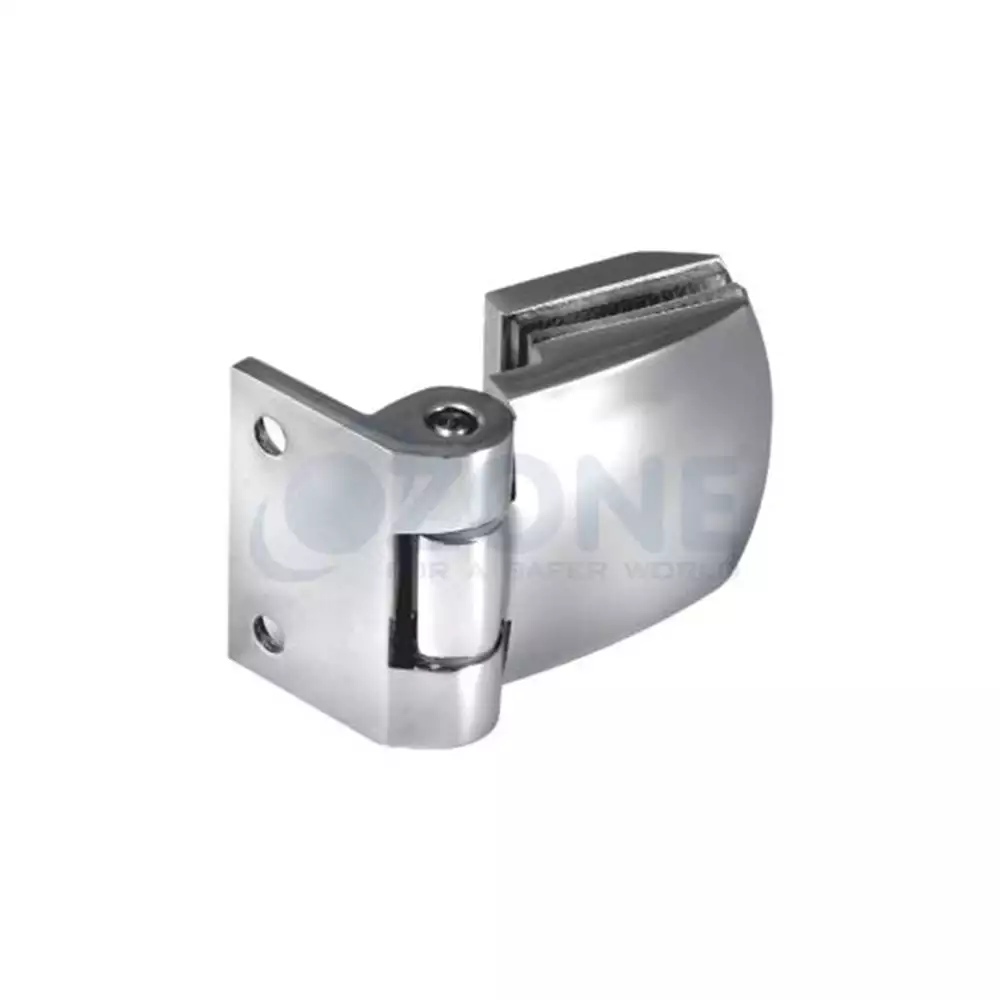 Ozone Wall to Glass Hinge for 6mm/8mm Glass, Satin Finish