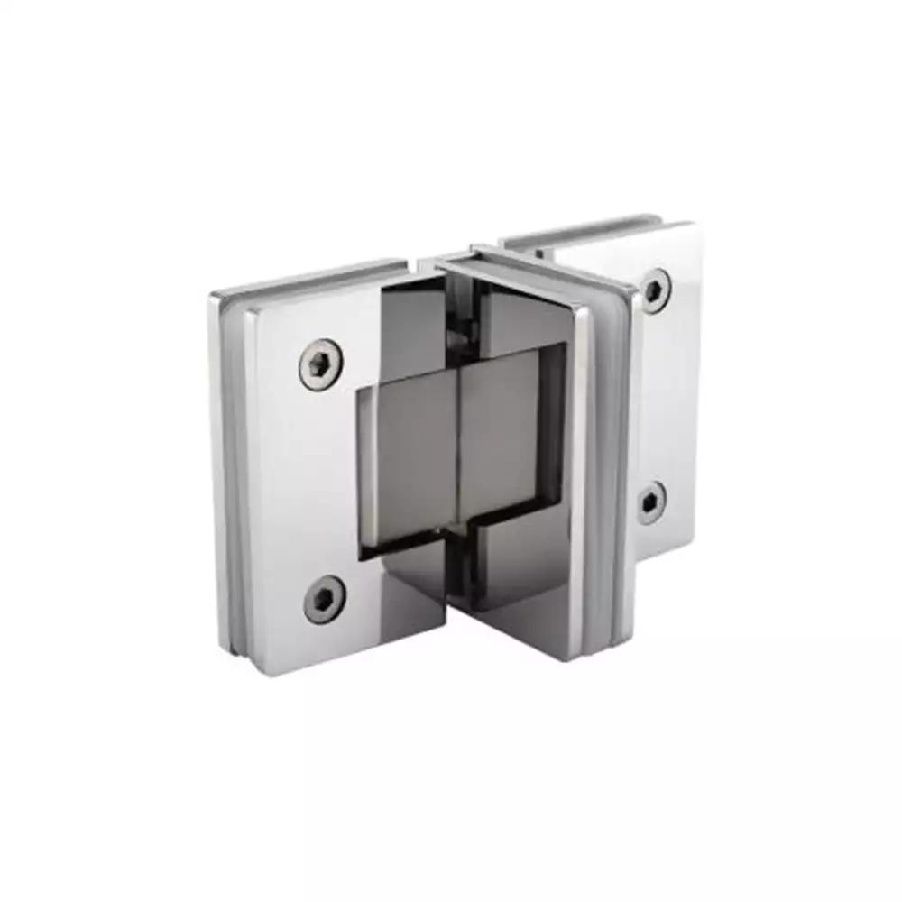 Ozone T-Shower Hinge for Adjacent Dual Opening Doors