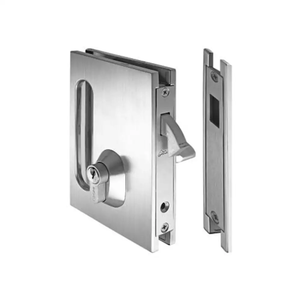 Ozone Sliding Door Lock With Claw Type Dead Bolt & Strike Plate - SSS