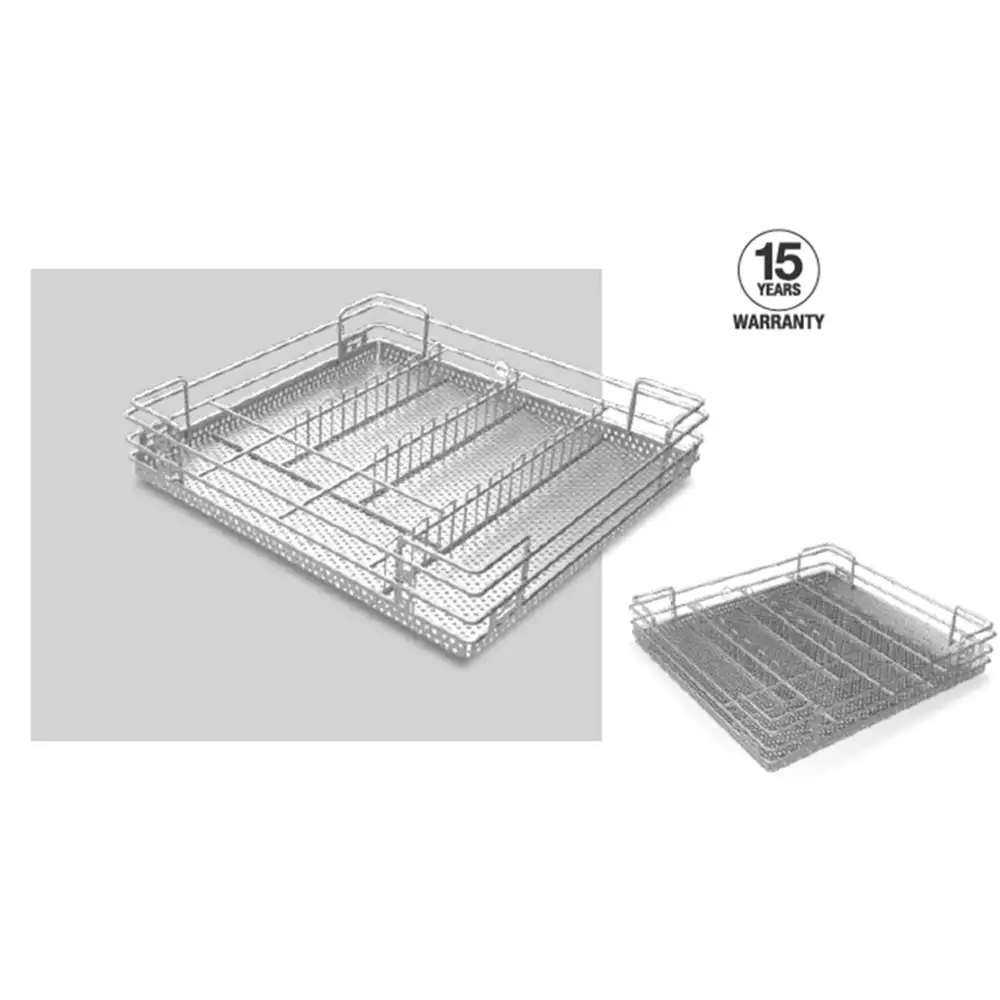 Godrej Perforated Cutlery Basket SS 304(470X485X100) mm