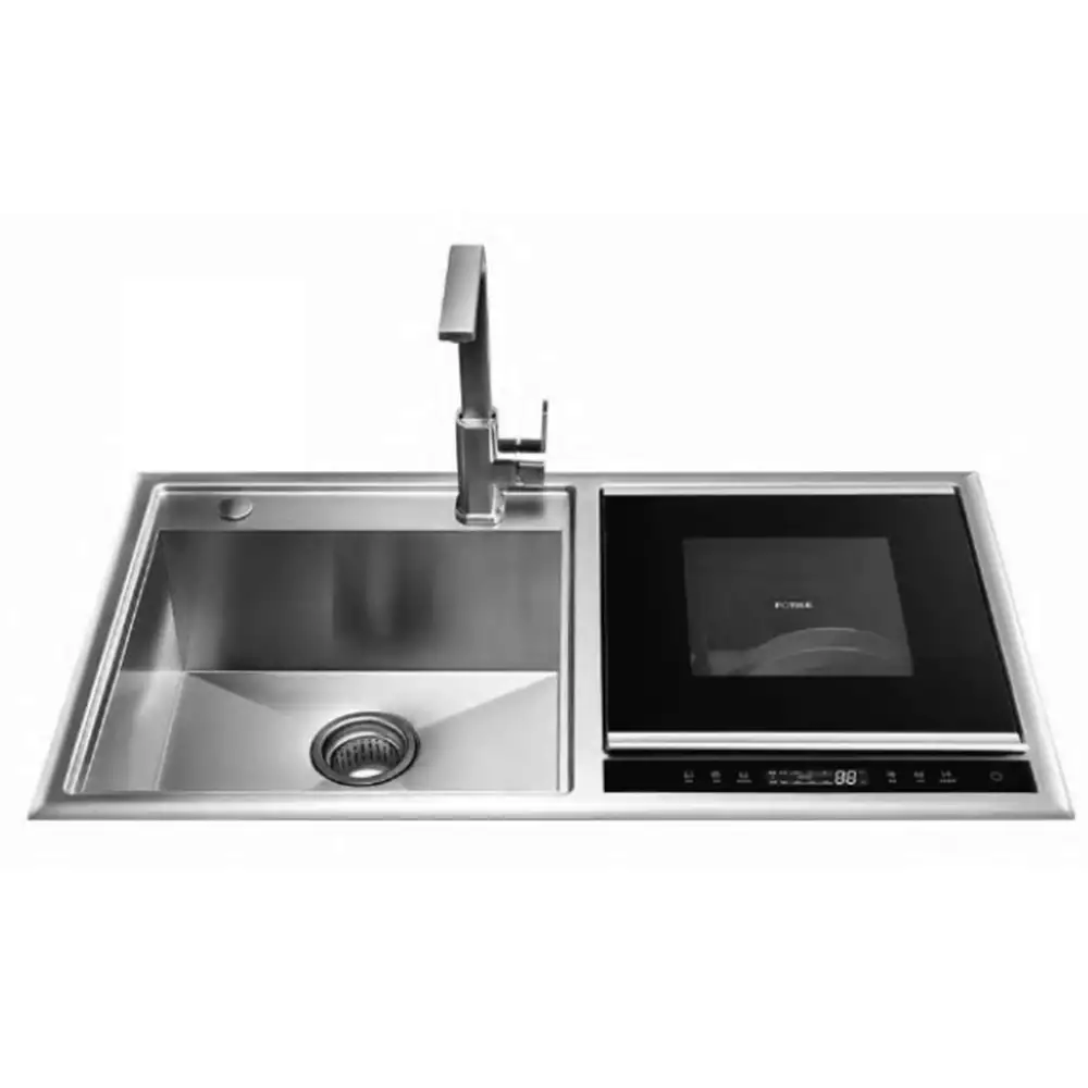 Futura Sinks Integrated Kitchen Sink Dishwasher FS 3620 DW (Brush)