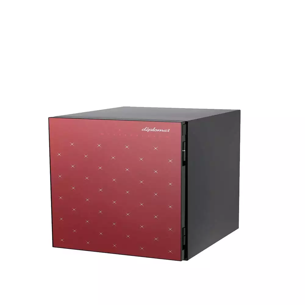 Ozone Security Solution S500 Luxury Safe Red