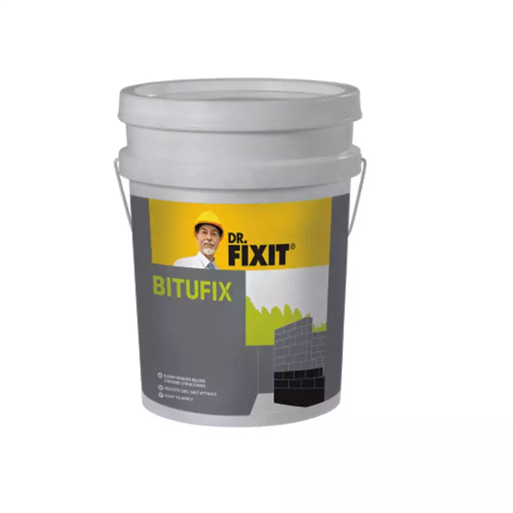 (Pack of 10) Dr. Fixit Bitufix Below Ground Waterproofing - 20 Kg