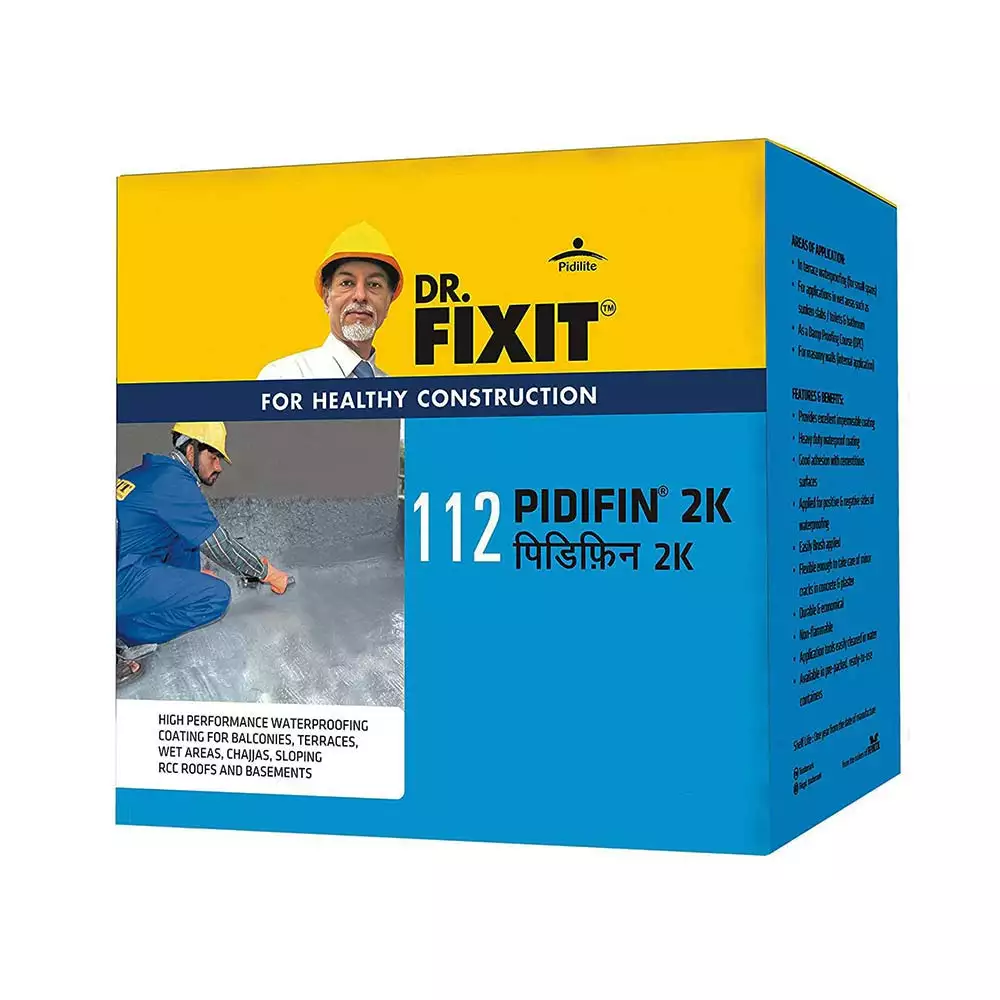 (Pack of 10) Dr. Fixit 15 Kg Pidifin 2K Floor Waterproofing