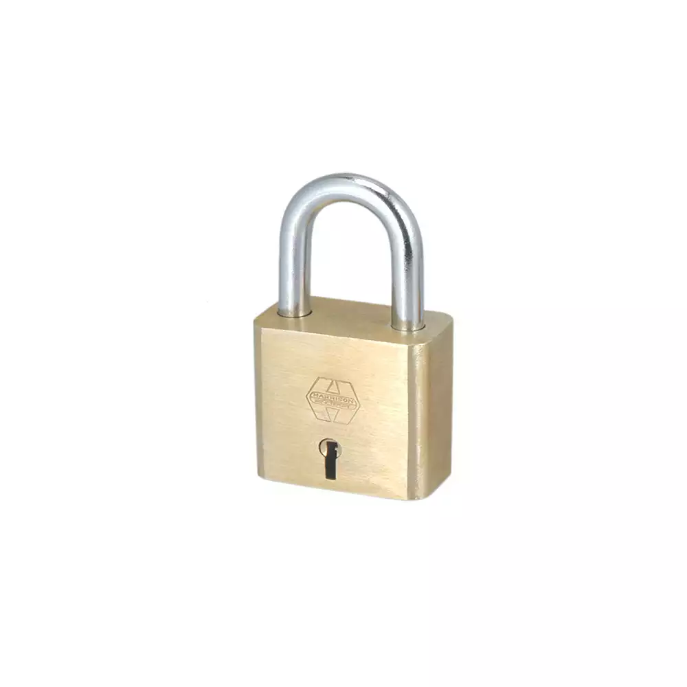 Harrison 7-T 10 Levers Padlock With 3 Keys - 50 mm (Brass Lacquer)