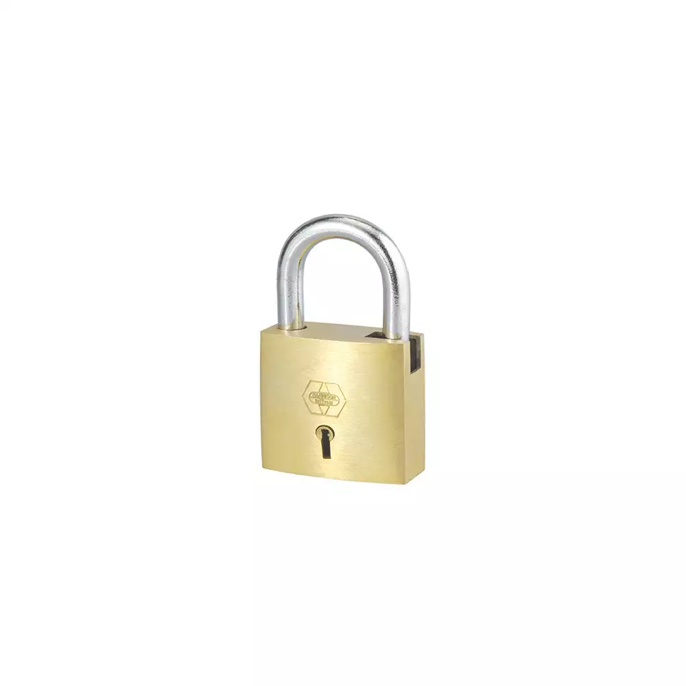 Harrison A-1 4 Levers Padlock With 2 Keys - 30 mm (Brass Lacquer)