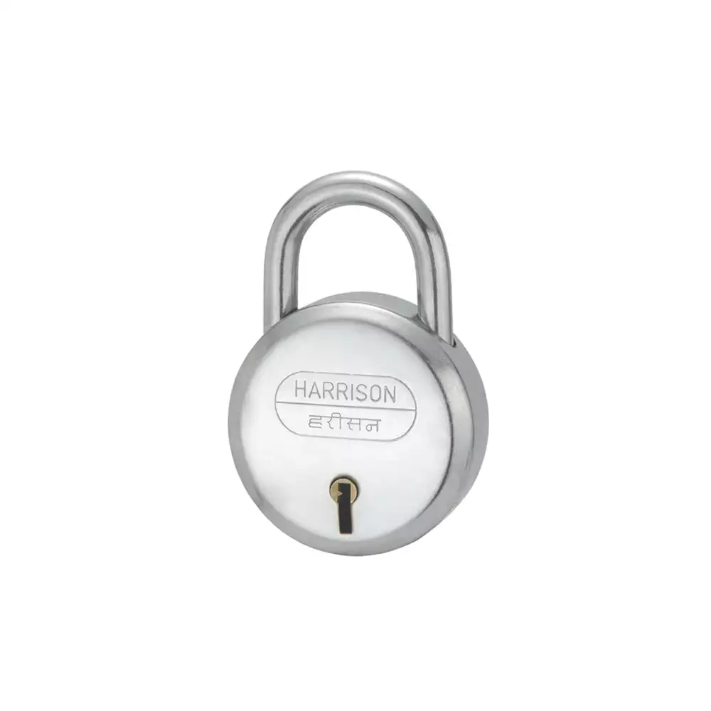 Harrison J-6 6 Levers Padlock With 2 Keys - 60 mm (Chrome Polished)